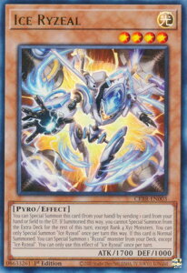 �V�Y�� CRBR-EN003 �A�C�X�E���C�[�I�� Ice Ryzeal (�p��� 1st Edition �E���g�����A) Crossover Breakers