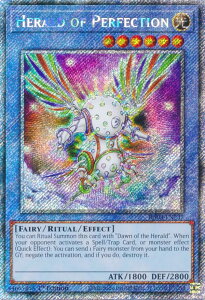 �V�Y�� RA03-EN237 Herald of Perfection �_���̐鍐�� (�p��� 1st Edition �v���`�i�V�[�N���b�g���A) Quarter Century Bonanza