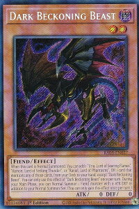 �V�Y�� RA03-EN027 Dark Beckoning Beast �Í��̏����_ (�p��� 1st Edition �V�[�N���b�g���A) Quarter Century Bonanza