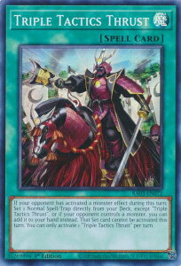 �V�Y�� RA03-EN072 Triple Tactics Thrust �O��̍� (�p��� 1st Edition �X�[�p�[���A) Quarter Century Bonanza