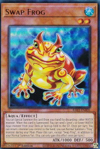VY RA03-EN005 Swap Frog SKG (p 1st Edition EgA) Quarter Century Bonanza