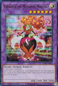 VY RA03-EN034 Schuberta the Melodious Maestra t̉P}CX^EV[xg (p 1st Edition EgA) Quarter Century Bonanza
