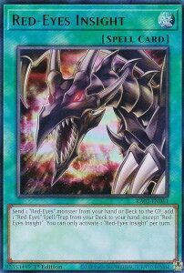 VY RA03-EN061 Red-Eyes Insight bhACYECTCg (p 1st Edition EgA) Quarter Century Bonanza
