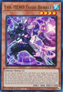 �V�Y�� SUDA-EN001 E�|HERO �g�L�V�b�N�E�o�u�� Evil HERO Toxic Bubble (�p��� 1st Edition �E���g�����A) SUPREME DARKNESS
