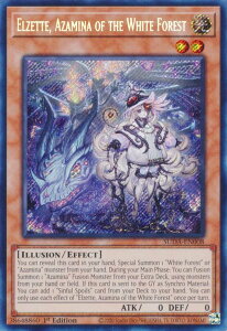 �V�Y�� SUDA-EN008 �����X�̐��k���[�b�g Elzette, Azamina of the White Forest (�p��� 1st Edition �V�[�N���b�g���A) SUPREME DARKNESS