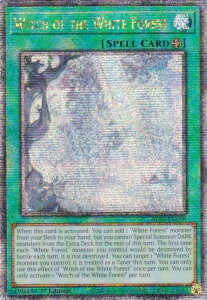 遊戯王 ALIN-EN058 白き森の魔女 Witches of the White Forest (英語版 1st Edition 25th クォーターセンチュリーシークレットレア) Alliance Insight