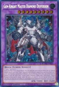 遊戯王 BLMM-EN020 ジェムナイトマスター・ダイヤ−ディスパージョン Gem-Knight Master Diamond Dispersion (英語版 1st Edition シークレットレア) Battles of Legend:Monster Mayhem