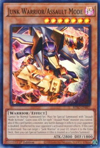 �V�Y�� BPRO-EN007 �W�����N�E�E�H���A�[�^�o�X�^�[ Junk Warrior/Assault Mode (�p��� 1st Edition �X�[�p�[���A) Burst Protocol
