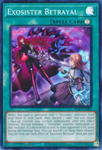 �V�Y�� BPRO-EN066 �G�N�\�V�X�^�[�E�o�g�E�}�[�e�� Exosister Betrayal (�p��� 1st Edition �X�[�p�[���A) Burst Protocol