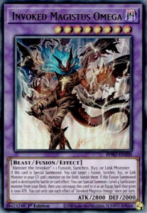 �V�Y�� BPRO-EN100 �����b�}�M�X�g�X�E�Z���I�� Invoked Magistus Omega (�p��� 1st Edition �E���g�����A) Burst Protocol