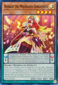 VY MP25-EN180 t̉̕Pt Refrain the Melodious Songstress (p 1st Edition EgA) 2025 Mega-Pack Bundle