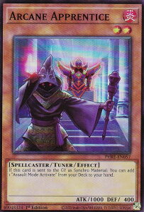 �V�Y�� PHRE-EN057 �A�[�P�C���E�t�@�C�� Arcane Apprentice (�p��� 1st Edition �X�[�p�[���A) Phantom Revenge