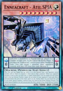 �V�Y�� BLZD-EN020 ���ߍI�|Atil�ÁDSPIA Enneacraft - Atil.SPIA (�p��� 1st Edition �X�[�p�[���A) Blazing Dominion