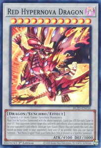 �V�Y�� BLZD-EN038 �X�J�[���b�h�E�n�C�p�[�m���@�E�h���S�� Red Hypernova Dragon (�p��� 1st Edition �X�[�p�[���A) Blazing Dominion