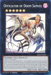 �V�Y�� BLZD-EN089 Officiator of Doom Samuel (�p��� 1st Edition �X�[�p�[���A) Blazing Dominion