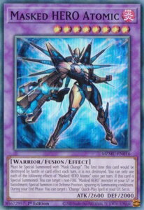 �V�Y�� MZMU-EN016 M�EHERO �A�g�~�b�N Masked HERO Atomic (�p��� 1st Edition �X�[�p�[���A) Maze of Muertos