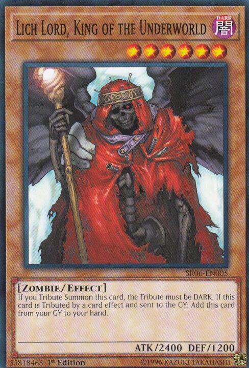 楽天市場】遊戯王 SR06-EN005 死王リッチーロード Lich Lord, King of 