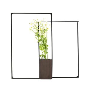 花器 アルアート 【栃木県/ALART(アルアート)】NOIR 01(花器/フラワーベース/インテリア/和/生花/生け花/いけばな/アルミ製/花瓶/花材/贈り物/内祝い/国産/日本産/職人)