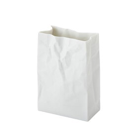 セラミックジャパン 花瓶 [セラミックジャパン][花瓶]愛知県/Ceramic Japan(セラミックジャパン)フラワーベーススーパーバッグ Mサイズ(アレンジメント用/国産/日本産/職人)