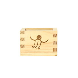 【兵庫県/岸本吉二商店】5勺木枡 「パーティーペンギン」(国産/日本産/職人)