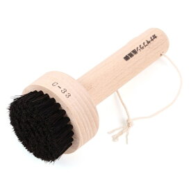 足袋洗いブラシ（馬毛　黒C-33）|東京都/かなや刷子（かなやぶらし）|ブラシ たわし 日本製