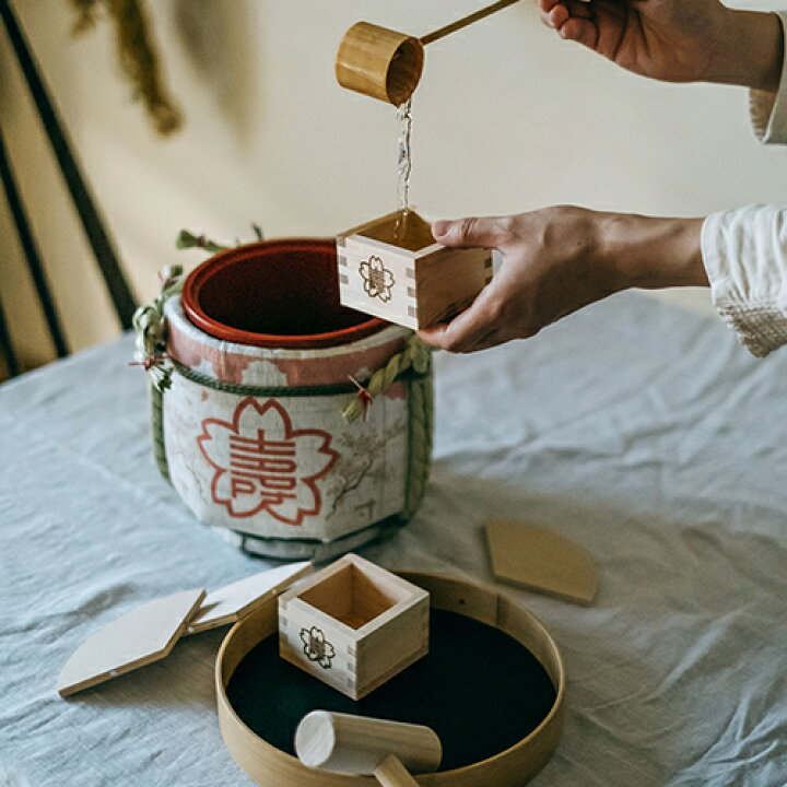 ミニ鏡開きセット こも樽 10個 