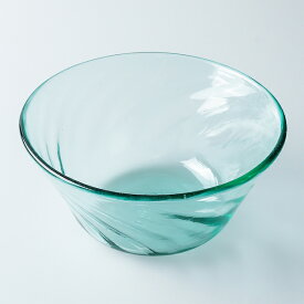 【岡山県/倉敷ガラス（くらしきがらす）】中鉢【おしゃれ 和風 日本製 ガラス 国産 和食器 和モダン キッチン用品】