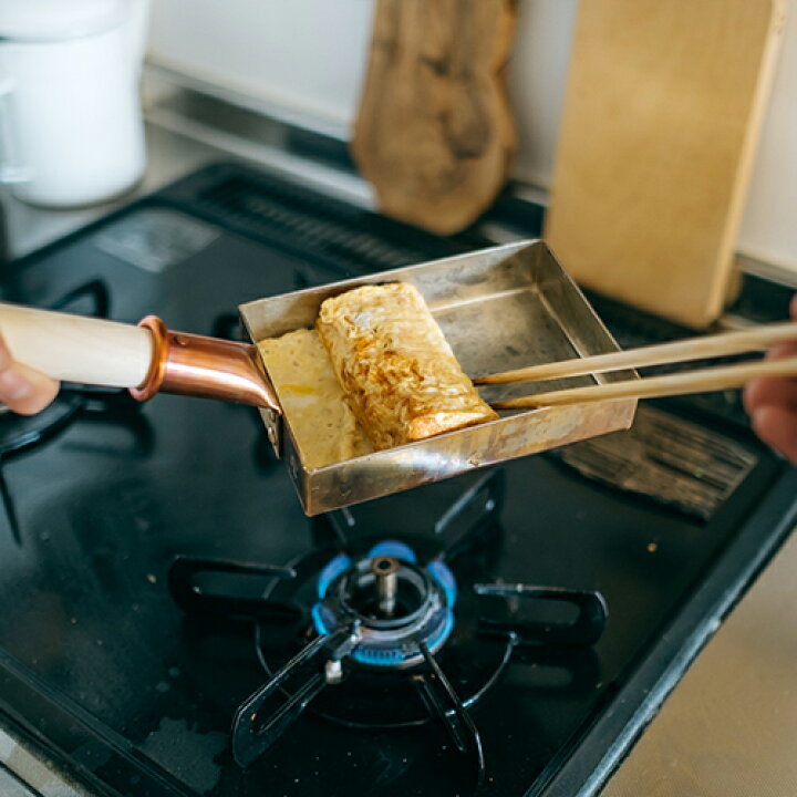 楽天市場】中村銅器製作所 銅玉子焼鍋 13cm 卵焼き用フライパン 