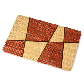 神奈川県 露木木工所 木製マウスパッド Sサイズ 寄木細工|マウスパッド マウスパット おしゃれ 内祝い 国産 日本産 職人 可愛い オシャレ 高級 小さめ かわいい ギフト プレゼント 贈り物 贈答品 新築祝い 内祝い プチギフト 引越し祝い 記念品 デスクワーク 在宅ワーク 在宅