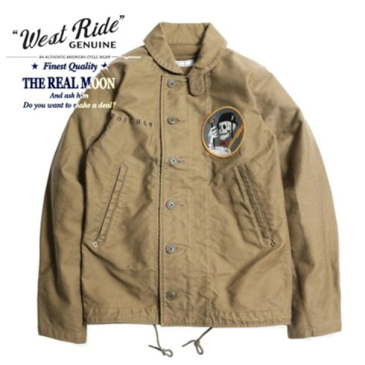 楽天市場】WEST RIDE ウエストライド N-1 LIGHT DECK JACKET ライト  