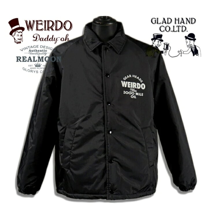 楽天市場】WEIRDO コーチジャケット No.WRD23AW06  