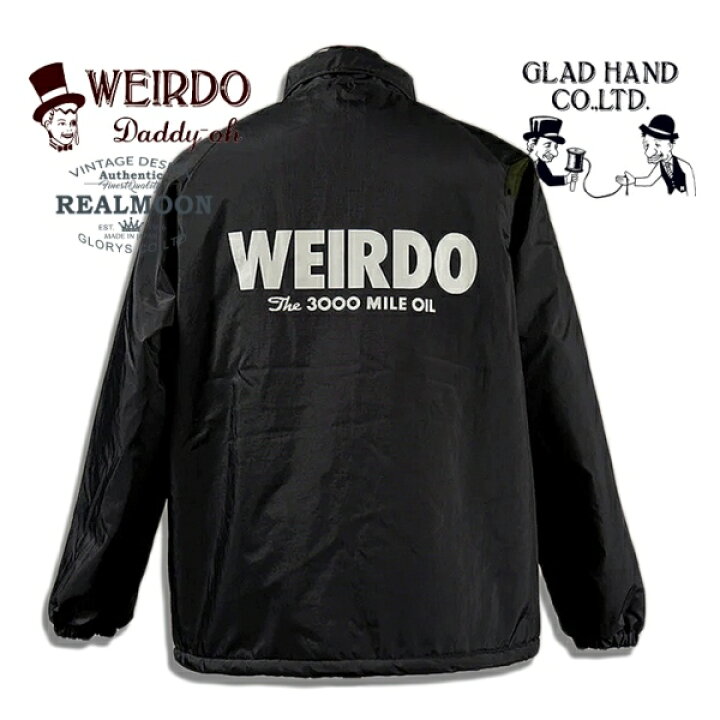 楽天市場】WEIRDO コーチジャケット No.WRD23AW06  