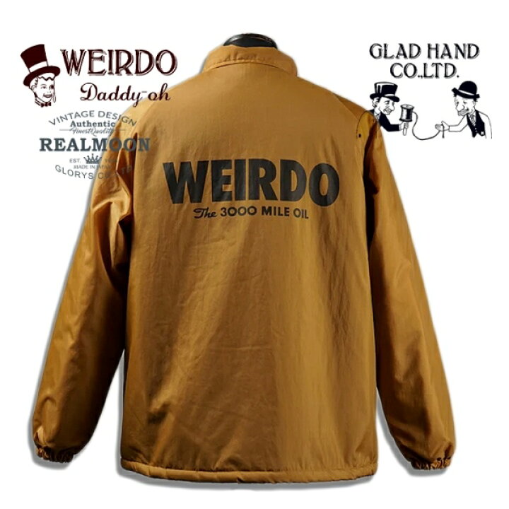 楽天市場】WEIRDO コーチジャケット No.WRD23AW06 
