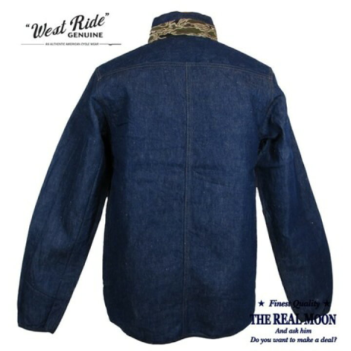 楽天市場】WEST RIDE【CYCLE RETRO JACKET】No.MB1806 : リアルムーン 