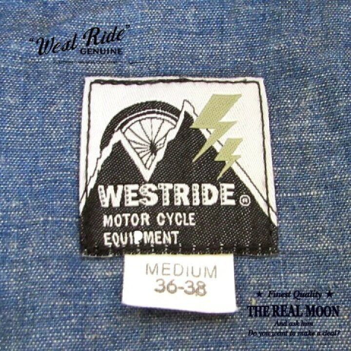 楽天市場】WEST RIDE【CYCLE RETRO JACKET】No.MB1806 : リアルムーン 