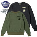BUZZ RICKSON'S スウェット No.BR69456 "USMC" フリーダムスリーブ・スウェットシャツ バズリクソンズ トレーナー メンズファッション アメカジ