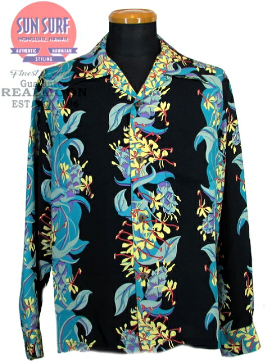 楽天市場】SUN SURF LONG SLEEVE HAWAIIAN SHIRT 