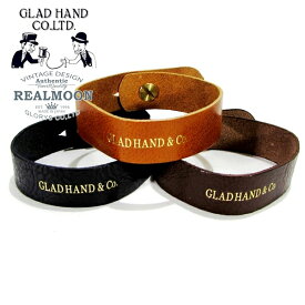 グラッドハンド レザーブレスレットGH-LBR20S-GLADHAND &Co.-