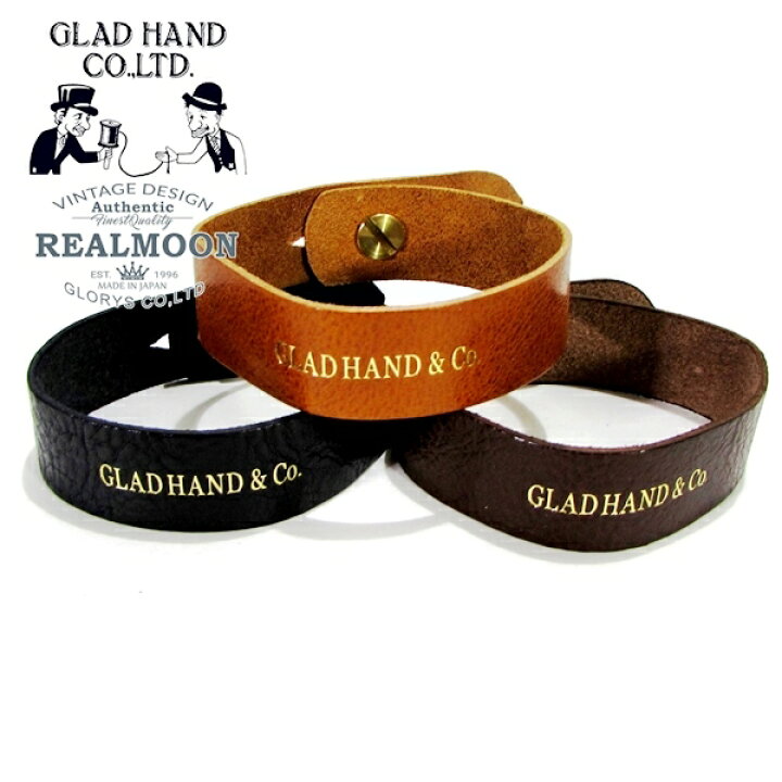 楽天市場】グラッドハンド レザーブレスレットGH-LBR20S-GLADHAND &Co 