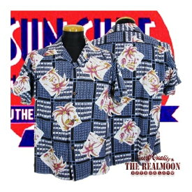 SUNSURF サンサーフ ハワイアンシャツ（アロハシャツ） SS37459"COCONUT TREE SQUARES"