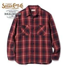SUGAR CANE ネルシャツ No.SC29149 "ツイルチェック・ワークシャツ" シュガーケーン 長袖シャツ チェックシャツ メンズファッション アメカジ