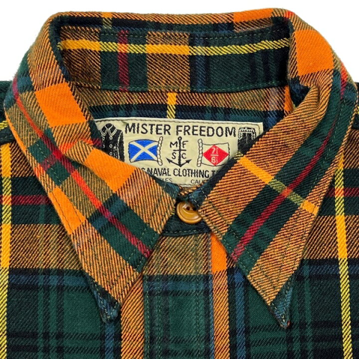 楽天市場】MISTER FREEDOM × SUGAR CANE フランネルシャツ No.MF 
