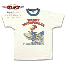 TOYS McCOY × WOODY WOODPECKER Tee No.TMC2408 "ウッディー・ウッドペッカー・インザ・スペース" トイズマッコイ ウッディーウッドペッカー 半袖 Tシャツ メンズファッション アメカジ