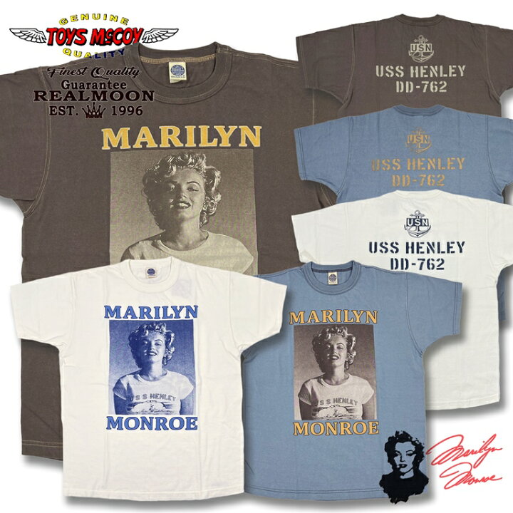 楽天市場】TOYS McCOY マリリンモンロー Tee No.TMC2445 【新品未使用】トイズマッコイ マリリンモンロー 半袖 Tシャツ ホワイトL
