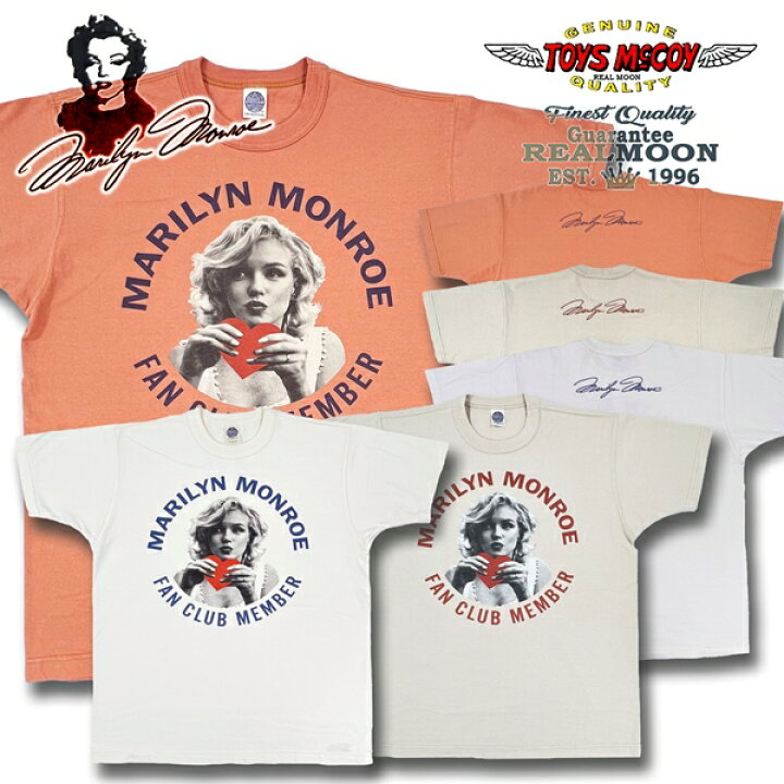 楽天市場】再入荷 TOYS McCOY マリリンモンロー TEE No.TMC2513 