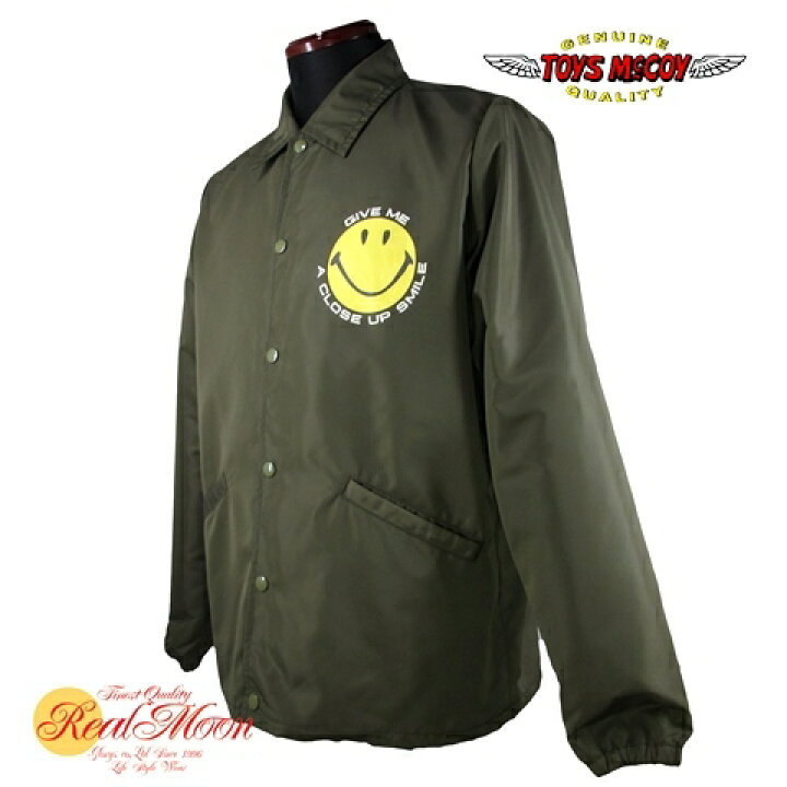 楽天市場】☆SMILE COACH JACKET☆TOYSMcCOY/トイズマッコイ コーチ  
