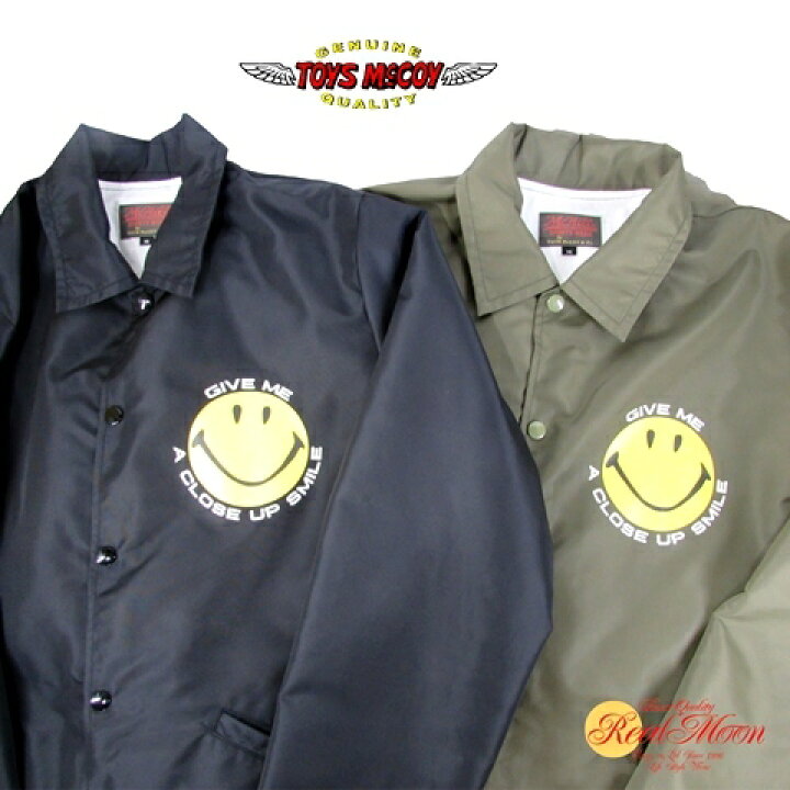 楽天市場】☆SMILE COACH JACKET☆TOYSMcCOY/トイズマッコイ コーチ  