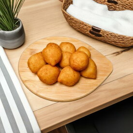 (8725)COXINHA FRANGO FRITA 10 Unidades チキンコロッケ（揚げたて冷凍）10個入　ブラジルコロッケ　コシニャ　ブラジル軽食　レンジで簡単調理