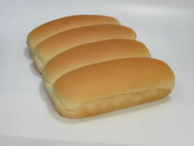 (0831)PAO PARA HOTDOG ホットドッグパン4個入り美味しいパン、バーベキュー用パン、ホームパーティ、美味しいパン、ブラジル風のホットドッグパン。