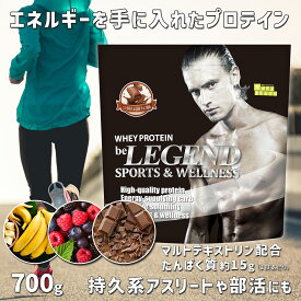 【LINE登録で最大1000円OFF】プロテイン ビーレジェンド マルチプロテイン 700g スポーツ ＆ ウェルネス チョコ バナナ ベリー ホエイプロテイン マルトデキストリン【スプーンはプロテイン袋内に同梱】